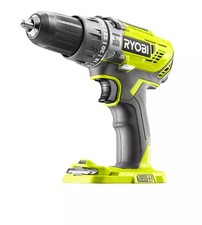 TRAPANO AVVITATORE A PERCUSSIONE A BATTERIA RYOBI "R18PD3-0" 2 VELOCITA' 18V,...