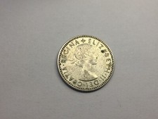 Moneta Elisabetta II Sei Pence