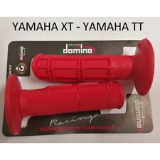 1 Coppia manopole Domino rosse