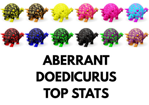 Aberrant doedicurus top stats - top,
