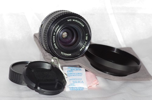Objectif 28mm minolta md - objectif, f3,5