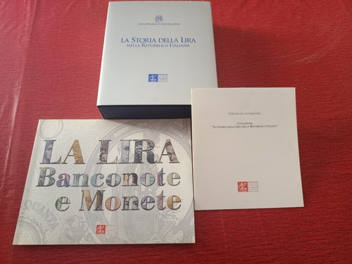 Cofanetto storia della lira - storia,
