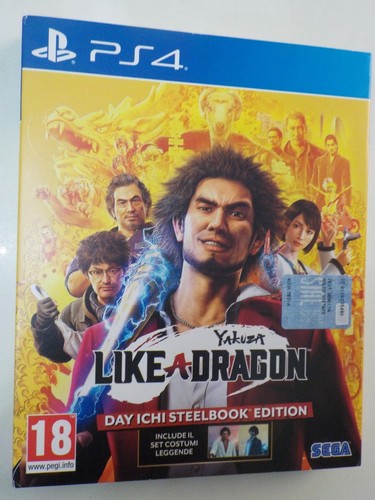 Ps4 like dragon steelbook - ps4,