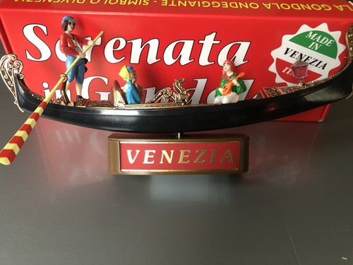 Gondola dipinta mano - dipinta, +
