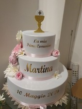 Torta finta Prima comunione 
