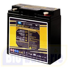 LHC12-22 Revolead Batteria moto 12V 22Ah M6 AGM alto spunto avviamento Booster