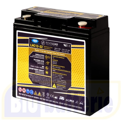 Lhc12 revolead batteria - lhc12-22,