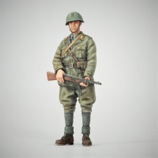 Modellino figure in resina 1:35 kit 1 soldatino italiano non assemblato non dipinto