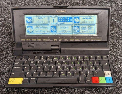 Amstrad nc200 blocco note - amstrad,