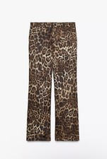 PANTALONE LEOPARDATO ZARA