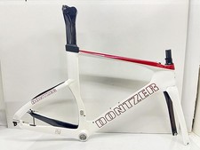 [Usato] DONTZER TT CARBON Set Telaio Bici Triathlon Strada TT Bianco
