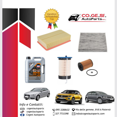 Kit tagliando filtri - 4,
