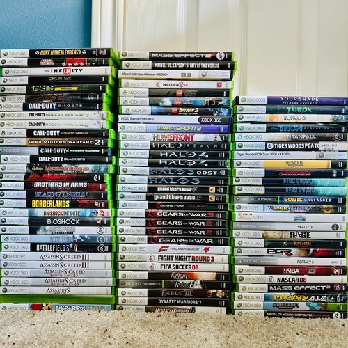 Xbox 360 games lot - 360,