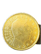 LUSSEMBURGO LUXEMBOURG LETZEBUERG 20 euro CENT  2009 circolate