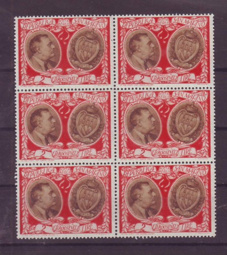 San marino 1947 - marino, roosevelt