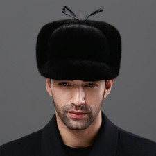 Cappello uomo vera pelliccia