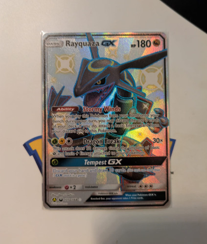 Rayquaza 177a shiny destino - gx,