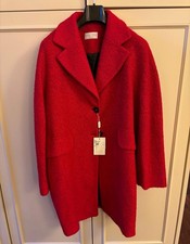 Cappotto rosso in boucle Maria