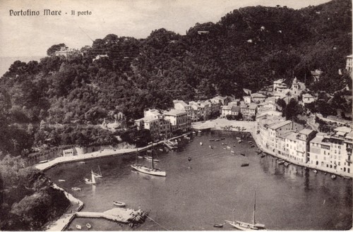 Cartolina portofino il - portofino,