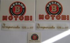 KIT ADESIVI DECALCOMANIE MOTOBI IMPERIALE 125 cc 4 T SERBATOI (A043)