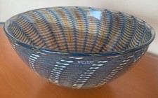 Vaso / centrotavola KOSTA BODA Pavone  - CUP BOWL in vetro firmata