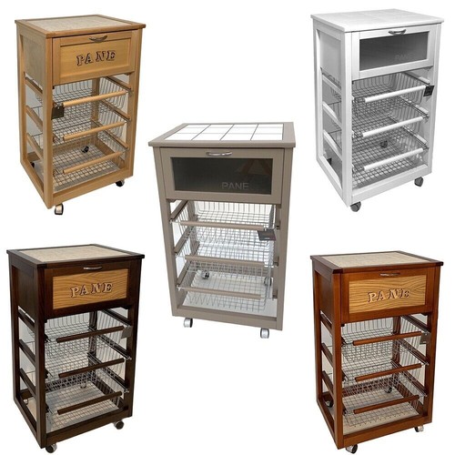 Carrello cucina legno - , per