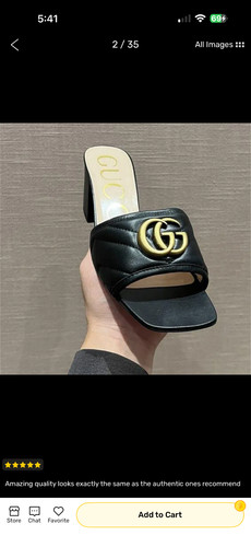 Gucci double sandals - double,