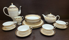 Wedgwood Cornucopia set 4x persone tepot caffettiera tepot piatti da cena ciotola ecc.