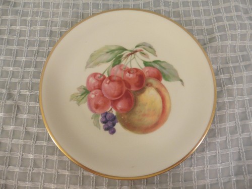 Piatto frutta vintage con