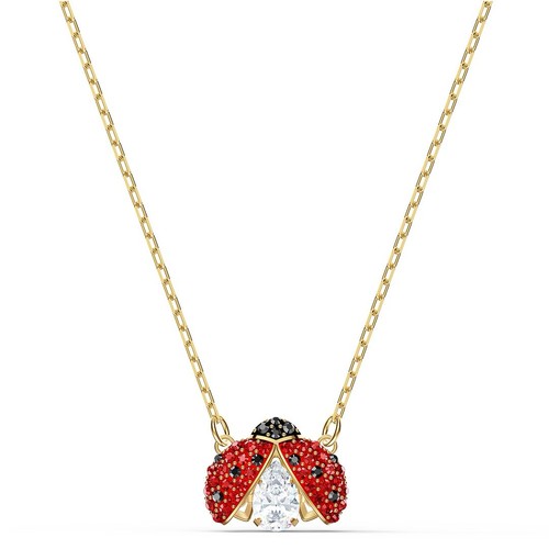 Collana swarovski coccinella - collana,
