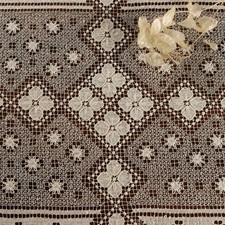 Copritavolo Antico in Filet di