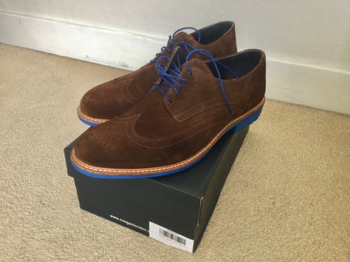 Scarpe uomo brogue scamosciate - brogue,