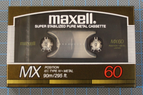 Cassette audio tape - cassette, maxell
