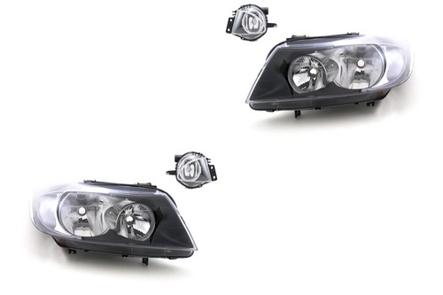 Set fanali alogeno adatto - set, a