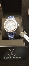 TOYWATCH SWAROSKI  BLEU-