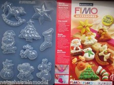 FIMO Stampi natale art 8742-12, cernit, torte, sapone, gesso, silicone, premo