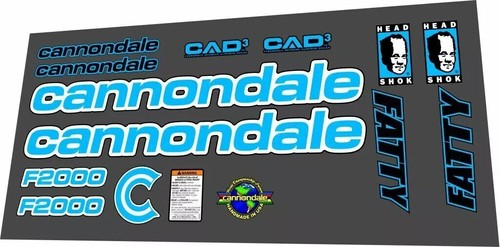 Set decalcomanie cannondale - set,