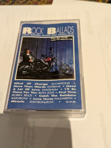 Rock ballads 1991 audio - rock, mc
