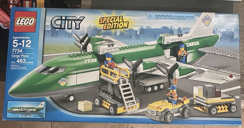Lego cargo plane 7734 city - plane,