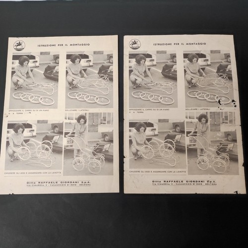 Due brochure istruzioni