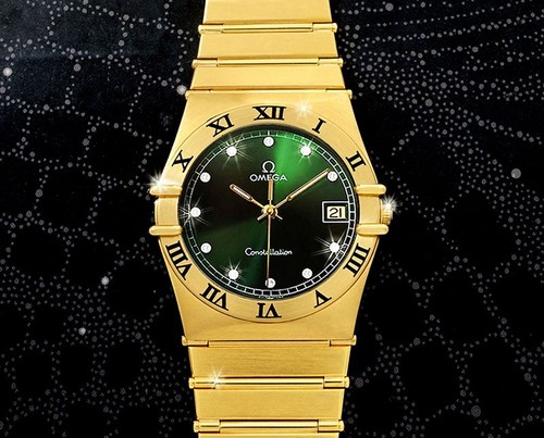 Omega constellation 18k - constellation, gp