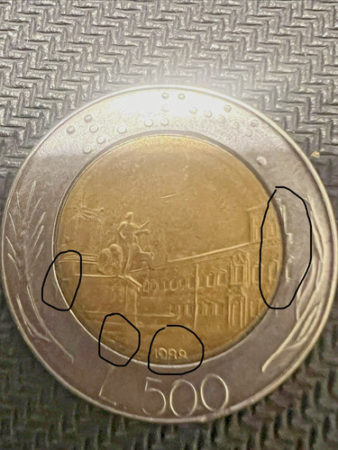 Moneta 500 lire - moneta, 1988