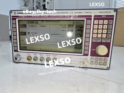 Rohde schwarz cms50 - r&s, &