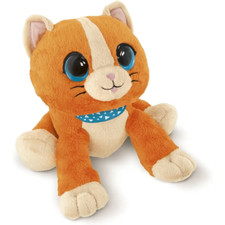 Chicco- Dolce Gattino cucù, Peluche Interattivo Elettronico 2in1, Colore Arancio