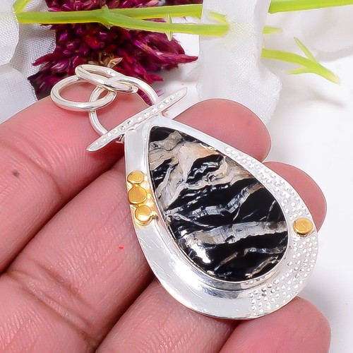 Pietersite ciondolo design - pietersite,