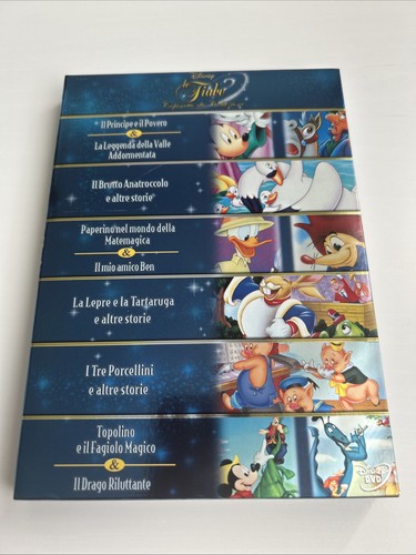 Fiabe disney dvd - le,