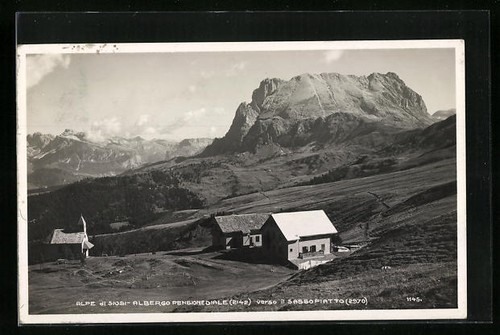 Cartolina alpe siusi - cartolina, de