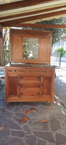 Comó antico con specchiera