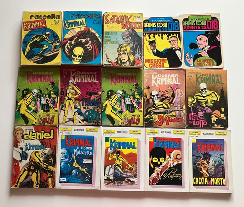 Lotto albi fumetti kriminal - albi,