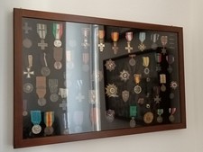 Wooden Display Case Hanging